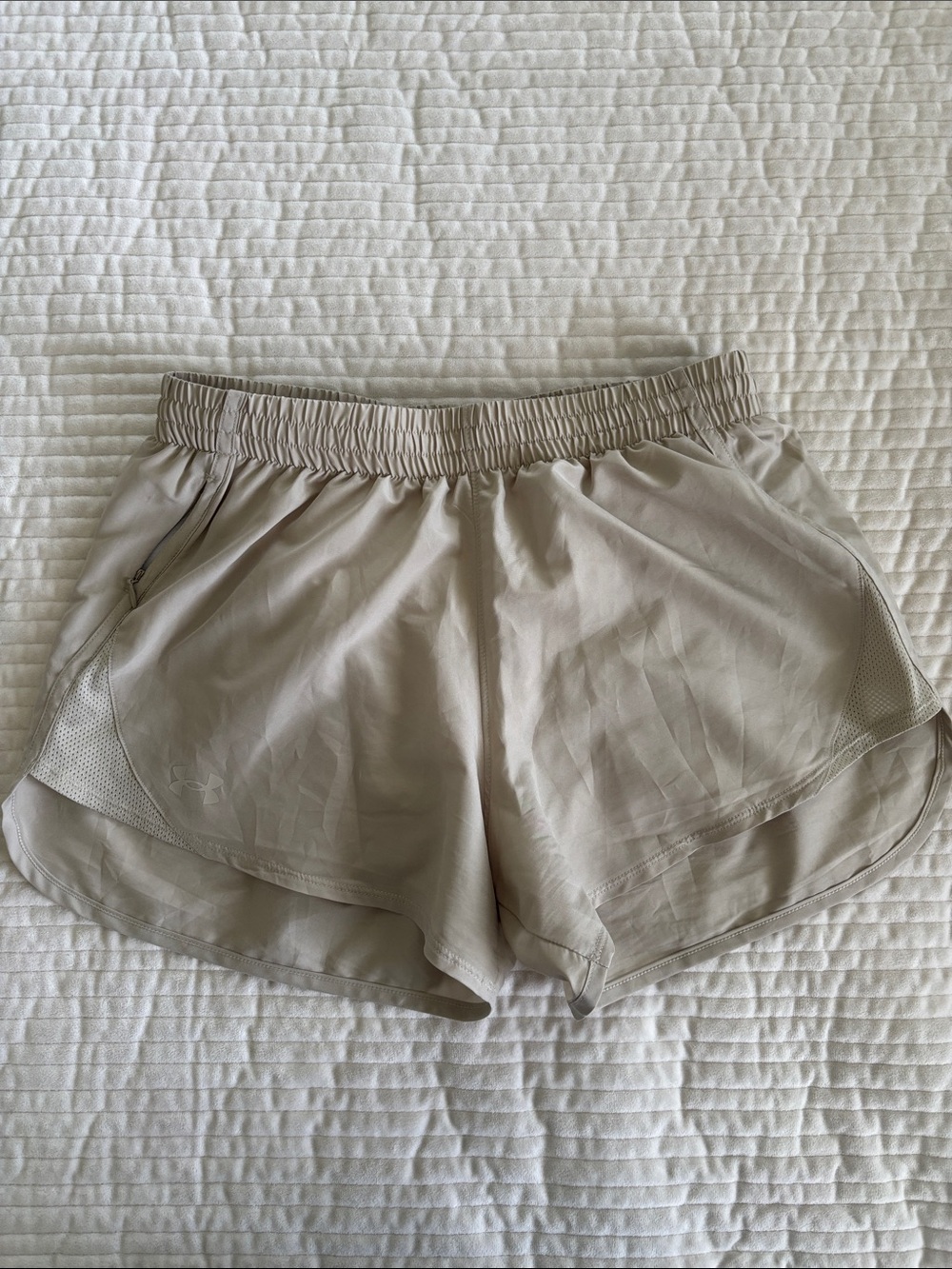 Under Armour Women's Taupe Performance Shorts